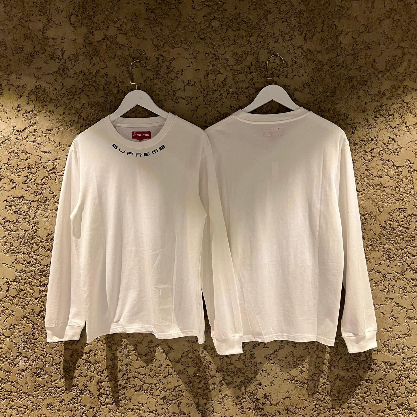 Supreme Collar Logo Longsleeve