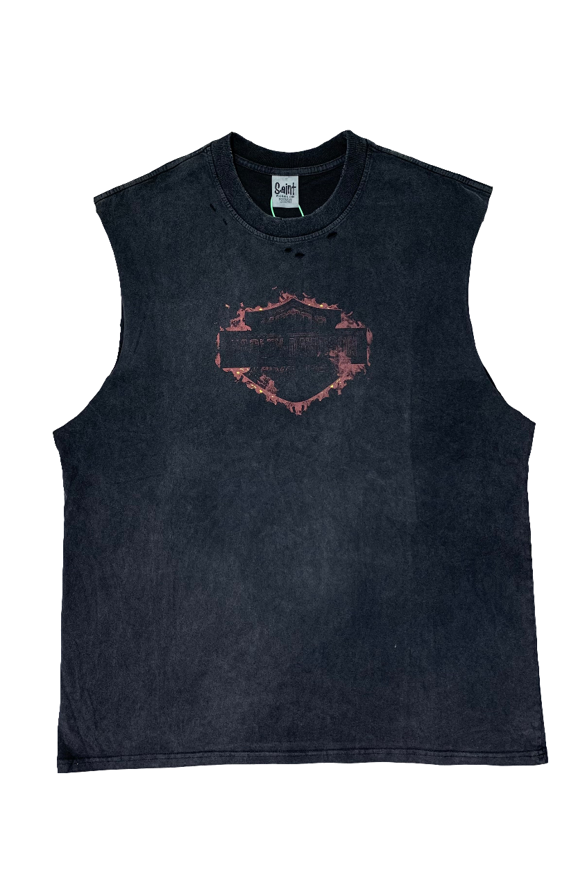 Saint Michael Harley Davidson Armless Tee