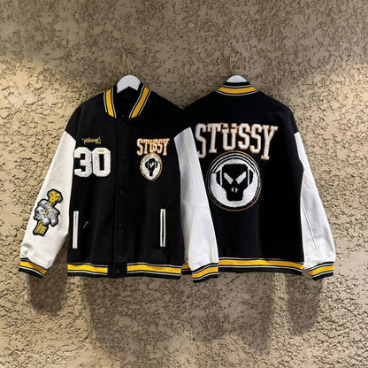 Stussy x Goldie Metalheadz 30 Varsity Jacket