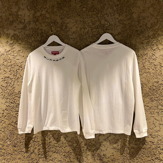 Supreme Collar Logo Longsleeve