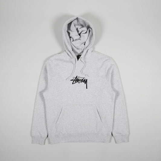 Stussy Logo Embroided Fleece Hoodie