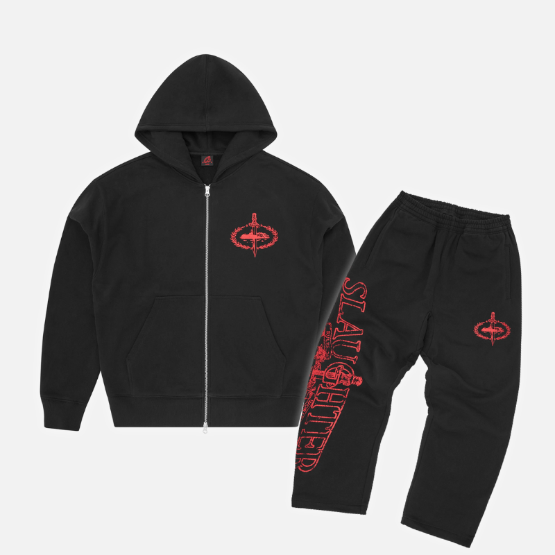 Corteiz x Slaughter Gang Sweatsuit