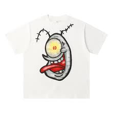 Cropped Plankton Tee - White