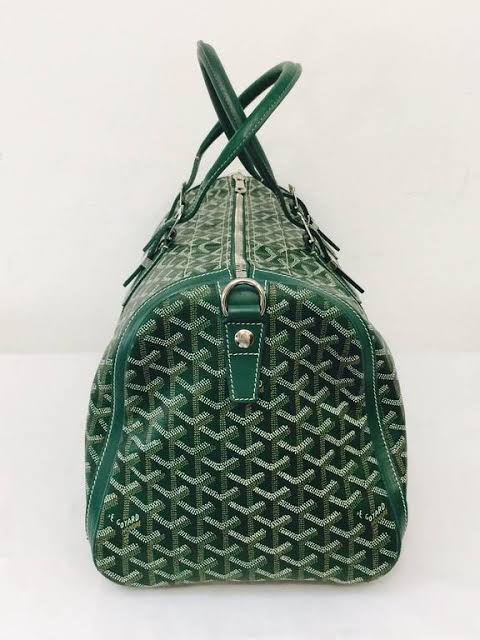 Goyard Boeing Green Duffle Bag