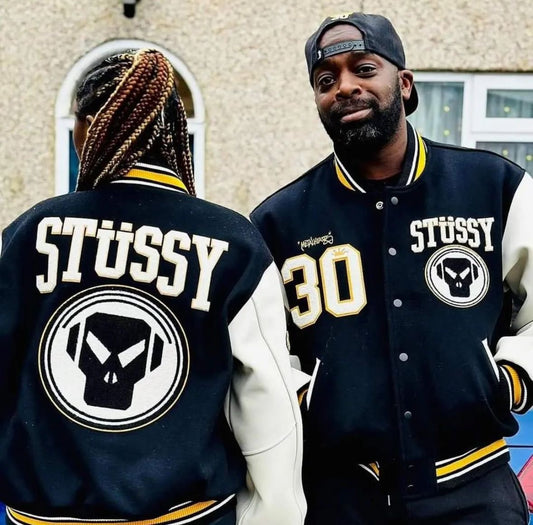 Stussy x Goldie Metalheadz 30 Varsity Jacket