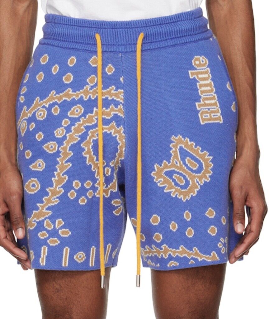 Rhude Bandana Knit Short